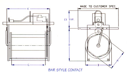 Bar Style Contact